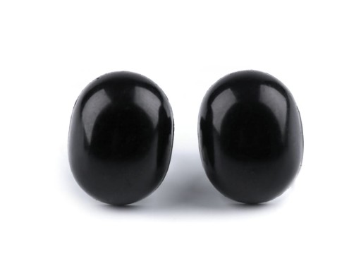 Bezpečný nos, nos pre maskotov, 13 x 16 mm, oválny