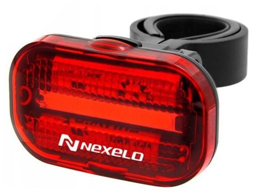 Zadné svietidlo NEXELO 15xLED na batérie