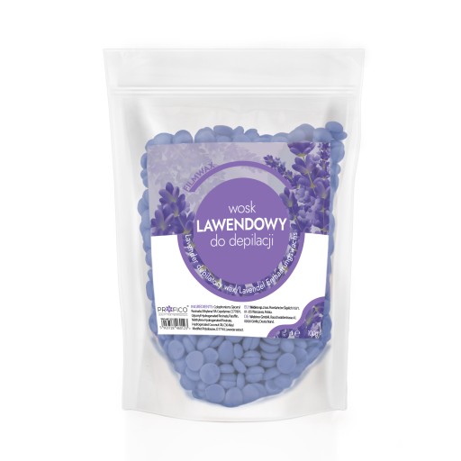 Tvrdé voskové granule bez prúžkov 100 g Levanduľa