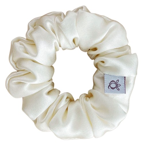 Biela páska do vlasov ECRU S Silk od Queen Sleep