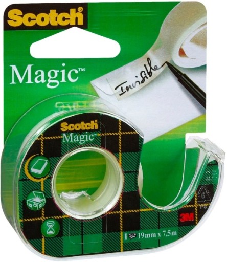 SCOTCH Magic kancelárska páska 19mm x 7,5m zásobník