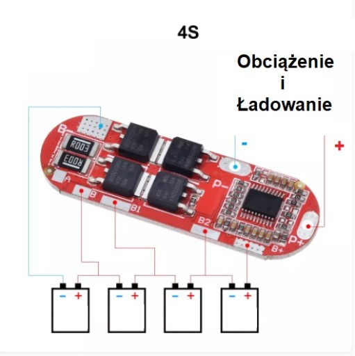 Balancer Li-Ion nabíjačka BMS 25A 4S