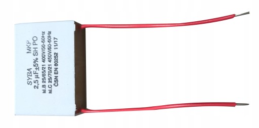Štartovací kondenzátor 2,5uF 450V