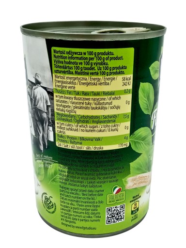 BELÁ FAZUĽA CANNELLINI 400g, KONZERVA