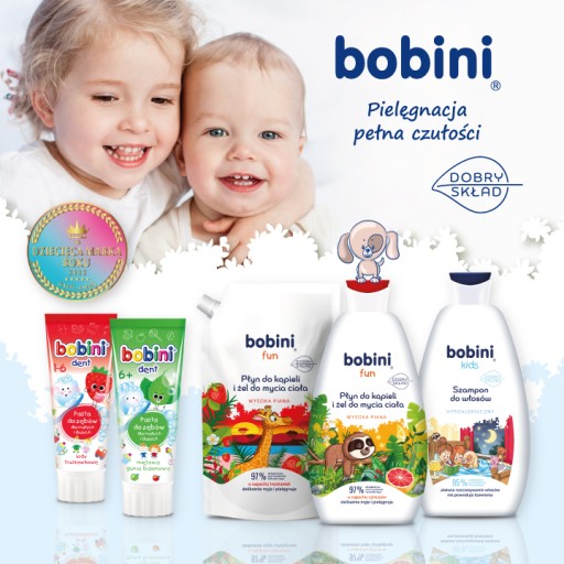 Bobini Junior zubná pasta pre deti 6+ 3x75ml