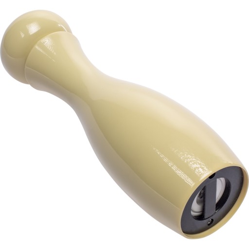 Ručný mlynček na korenie a soľ, 18 cm, mandľový
