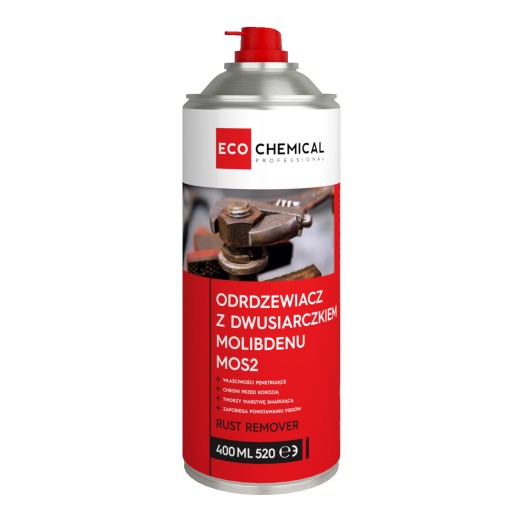 ODSTRAŇOVAČ HRDZE MOLYBDÉNU MoS2 Ecochemical