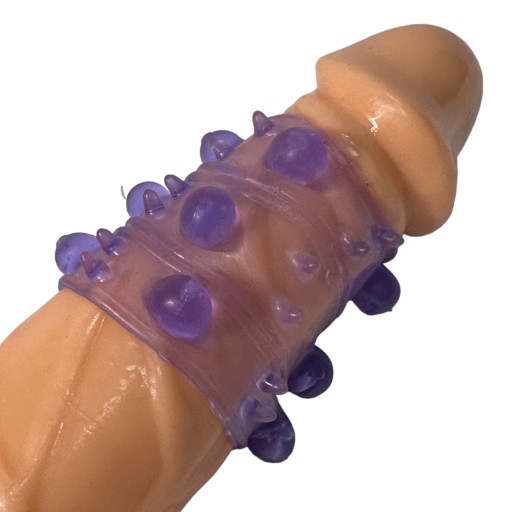 Čiapka s výstupkami pre páry, sexuálna vychytávka pre penis