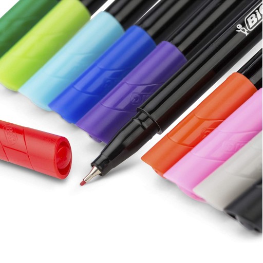 Jemné linky Bic Intensity Fine Fun, mix farieb, sada 4 ks, 0,4 mm