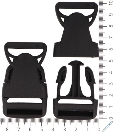 ZÁPADKA PLASTOVÁ 3cm ZÁPADKA NA PÁSKU 30mm - 5 ks