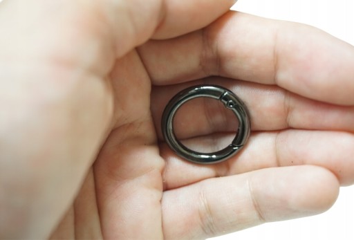 Otvárací krúžok strmeňa okrúhla karabína 30 mm