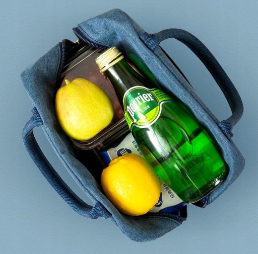 Termo taška LUNCH BOX, čierna, izolačná, taška na piknik