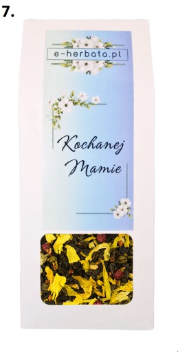 Lahodný čaj ako darček v krabičke - hrsť príchuť, 50g