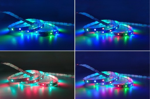 VODEODOLNÝ SMD LED PÁS 5M RGB FAREBNÝ + DIAĽKOVÉ OVLÁDANIE