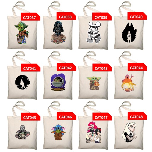 Ekologická nákupná taška ECO 120 PATTERNS, potlač