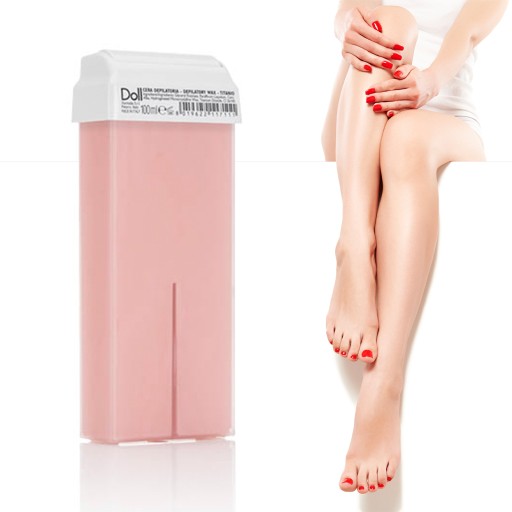 DOLL Xanitalia Depilačný vosk na depiláciu tela v rolke ROSA 100 ml