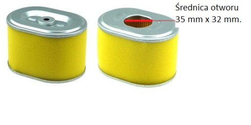 Vzduchový filter pre čínske repliky motorov HONDA GX140 GX160 GX200 LONCIN