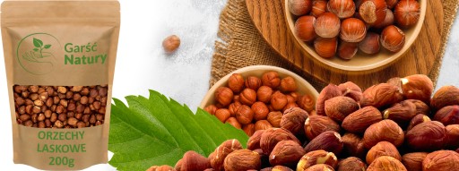 LIESKOVÉ ORIEŠKY CELÉ LÚPANÉ 200 g veľké prírodné čerstvé bez GMO 0,2 kg