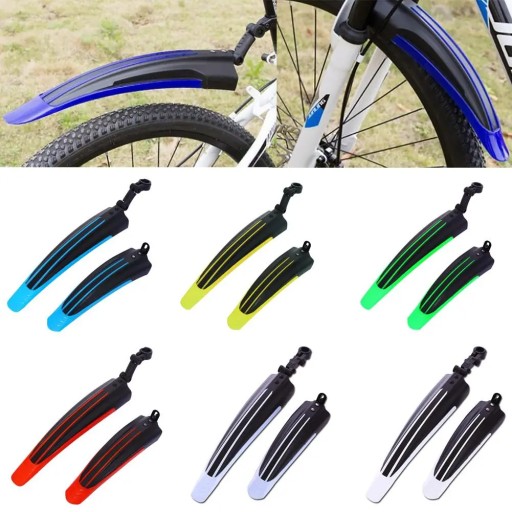 Sada predných a zadných blatníkov na bicykel