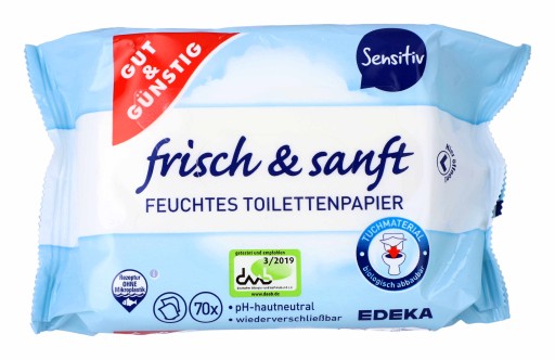 G&G SENSITIV Zvlhčujúci toaletný papier
