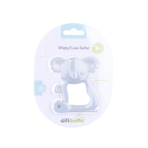 Koala grey upokojujúce hryzátko 3m+ Gili Gums