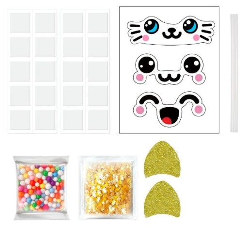 Nano Crafts Creative Kit Buddies Tape Nafukovacie Buddies Trio