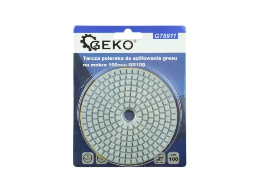 Leštiaci kotúč na mokré brúsenie kameniny 100mm GR100 G78911 GEKO
