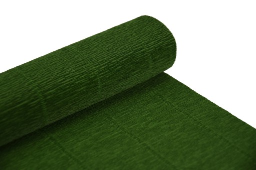 Krepový papier Taliansky krep 180 g krepovaný hodvábny papier č. 591 list fľaša zelená
