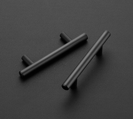NÁBYTKOVÁ ÚCHYTKA zábradlie 192mm Matná čierna