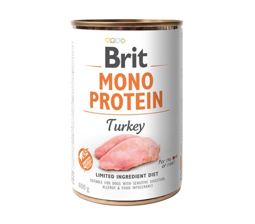BRIT MONO PROTEIN TURECKO Mokré krmivo TURECKO 400g