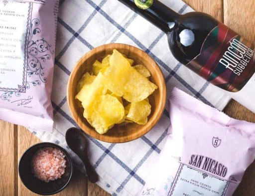 Zemiakové lupienky San Nicasio pečené v extra panenskom olivovom oleji, 150 g