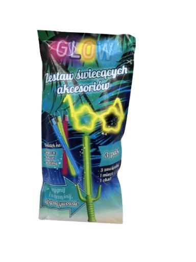 Glow Sada svietiaceho príslušenstva 3-balenie