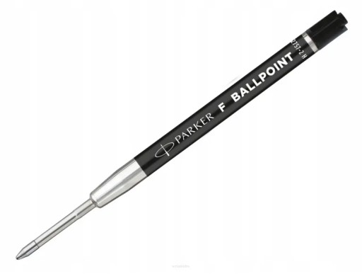 Náplň do pera Parker QuinkFlow Black F 2 ks