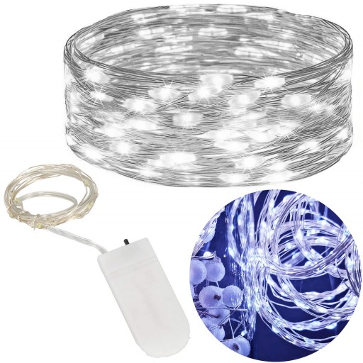 DEKORATÍVNA HVIEZDA 10LED PAPIER 25cm VITRÁŽ STUDENÁ BIELA 3D LAMPA