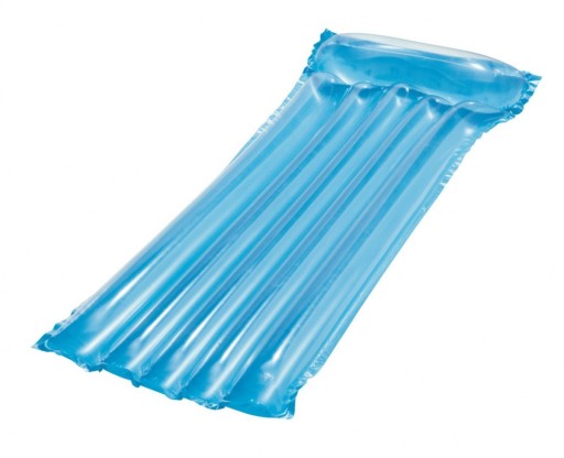 Farebný plážový matrac Transparent 183 x 76 cm BESTWAY Blue