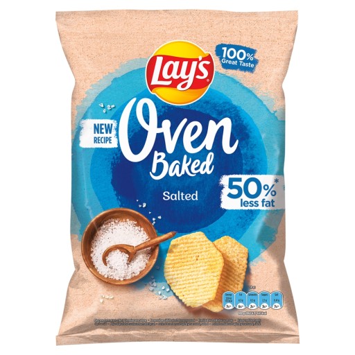 Lay's Oven Baked Lays Solené pečené lupienky 110g