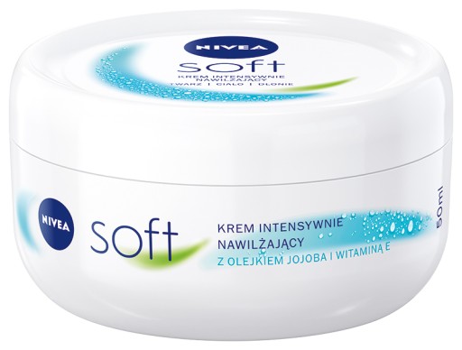 Nivea Soft hydratačný krém na tvár 50 ml