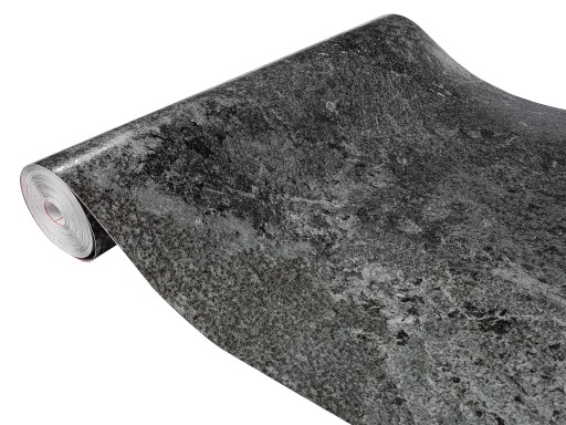 Nábytková dyha fólia Tmavý Betón Merač dĺžky