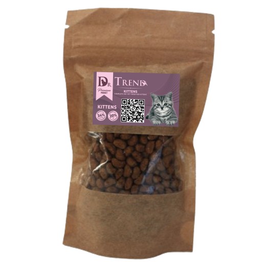 DR.TREND PREMIUM vzorka suchého krmiva pre mačiatka s rybami 50 g