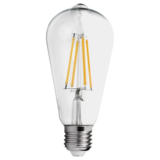 E27 LED FILAMENT Edison žiarovka DEKORATÍVNA SLZBA 1120lm 10W TEPL.