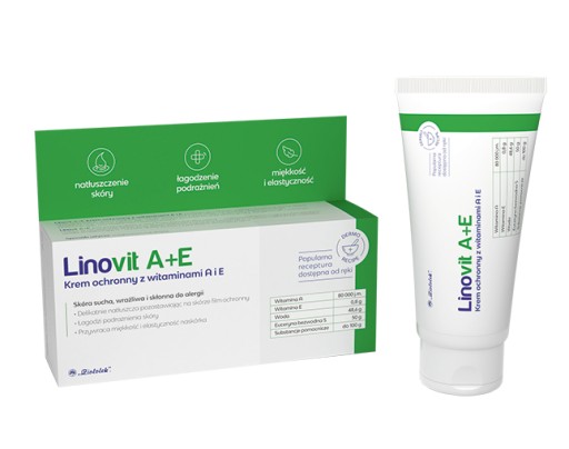 LINOVIT A+E Ochranný krém s vitamínom A, E 50g