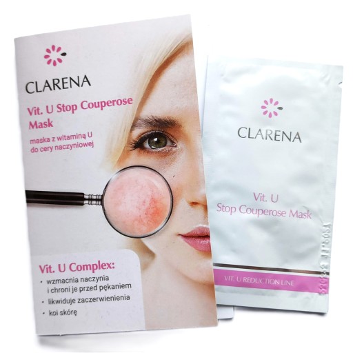 CLARENA Vit U Stop Couperose maska na kapiláry 5ml