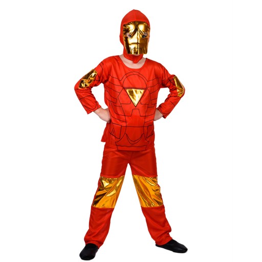 AVENGERS IRON MAN CHLAPČENSKÁ KOSTÝMOVÁ MASKA 98-110 - Karnevalová súprava