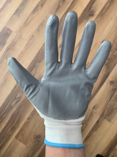 12x Ochranné rukavice s nitrilovým povlakom - ideálne pre precíznu prácu 8