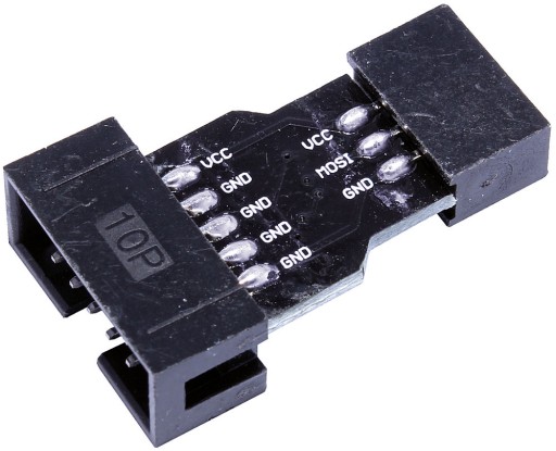 Adaptér 10 pin 6 pin Kanda ISP USBasp adaptér