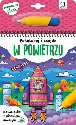 Vyfarbite a nájdite. Vo vzduchu