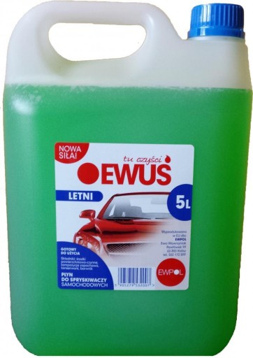 Ewuś letná kvapalina do ostrekovačov 5l x 2