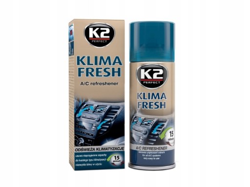 K2 KLIMA FRESH LEMON 150ml OSVIŽUJE KLIMATIZÁCIU