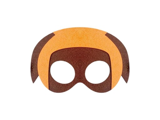 Plstená maska Pes Rescue Karneval
