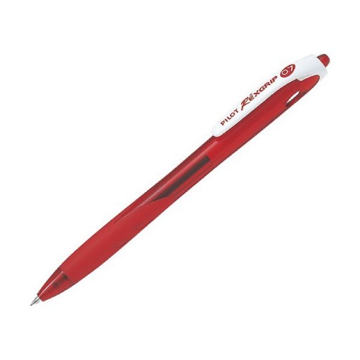 Automatické guľôčkové pero PILOT Rexgrip, červené